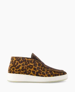 Dames Nubikk Instappers*Loafer Jiro Sua Bruin Dessin