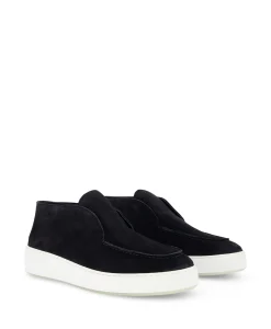 Heren Nubikk Instappers*Loafer Jiro Suo Donker Blauw