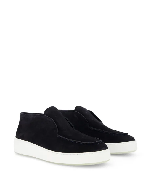 Heren Nubikk Instappers*Loafer Jiro Suo Donker Blauw