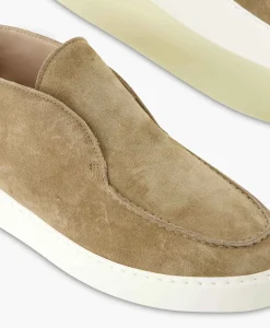 Heren Nubikk Instappers*Loafer Jiro Suo Taupe