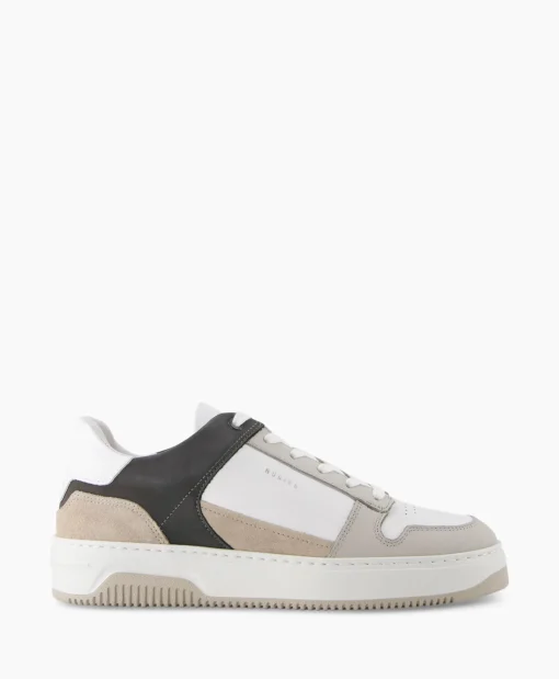 Heren Nubikk Sneakers*Sneaker Basket Court Wit