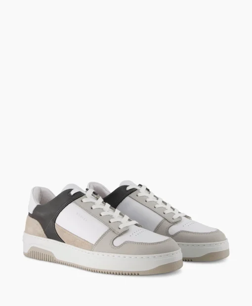 Heren Nubikk Sneakers*Sneaker Basket Court Wit