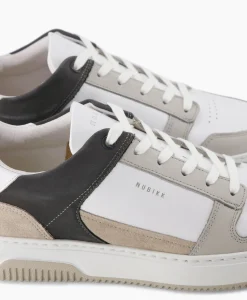Heren Nubikk Sneakers*Sneaker Basket Court Wit
