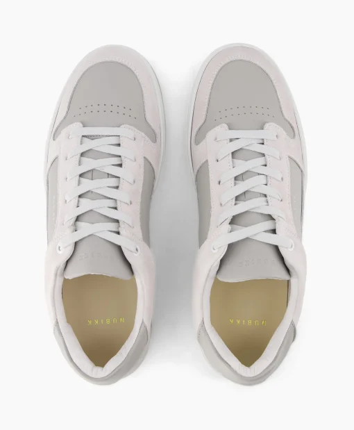 Heren Nubikk Sneakers*Sneaker Basket Court Grijs