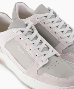 Heren Nubikk Sneakers*Sneaker Basket Court Grijs