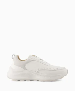 Heren Nubikk Sneakers*Sneaker Oberon Reese Wit