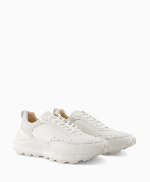 Heren Nubikk Sneakers*Sneaker Oberon Reese Wit