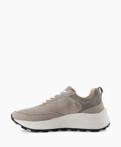 Heren Nubikk Sneakers*Sneaker Oberon Reese Grijs