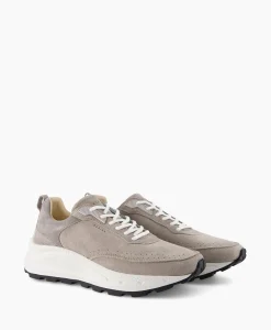 Heren Nubikk Sneakers*Sneaker Oberon Reese Grijs