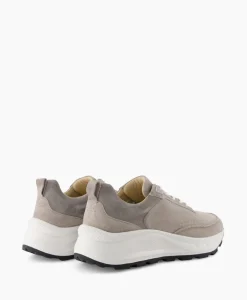 Heren Nubikk Sneakers*Sneaker Oberon Reese Grijs