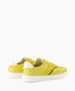 Dames Nubikk Sneakers*Sneaker Ray Owen Geel