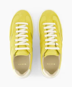 Dames Nubikk Sneakers*Sneaker Ray Owen Geel