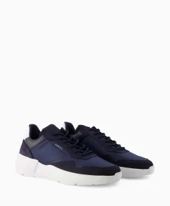 Heren Nubikk Sneakers*Sneaker Roque Road Curl Donker Blauw