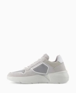 Heren Nubikk Sneakers*Sneaker Roque Road Curl Grijs