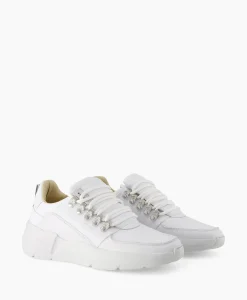 Heren Nubikk Sneakers*Sneaker Roque Roman Wit