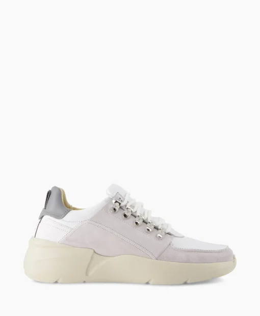 Heren Nubikk Sneakers*Sneaker Roque Roman Grijs