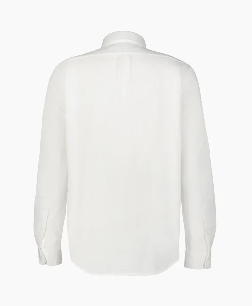 Heren Ralph Lauren Overhemden*Overhemd Oxford Mesh Wit
