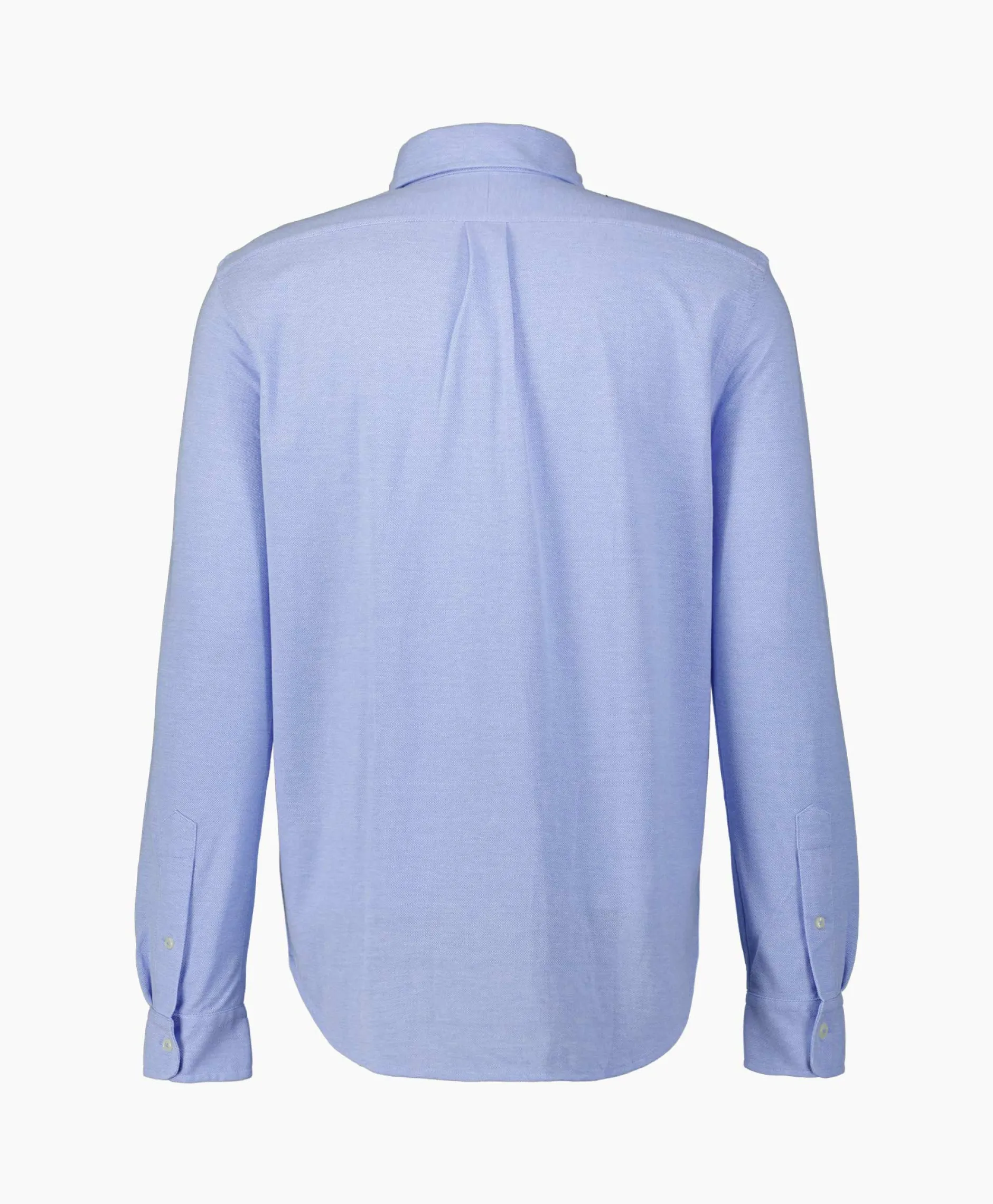 Heren Ralph Lauren Overhemden*Overhemd Oxford Mesh Licht Blauw