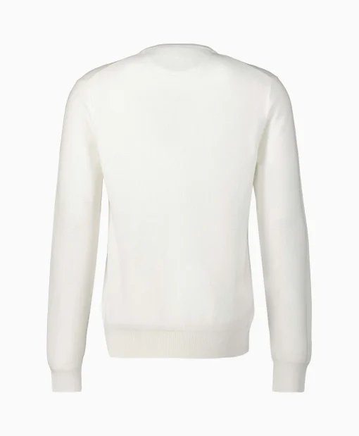 Heren Ralph Lauren Truien*Pullover Cotton Long Sleeve Wit