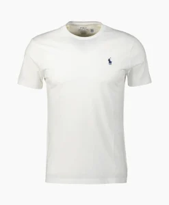 Heren Ralph Lauren T-Shirts*T-Shirt Korte Mouw Short Sleeve Wit