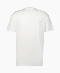 Heren Ralph Lauren T-Shirts*T-Shirt Korte Mouw Jersey Mid Logo Wit