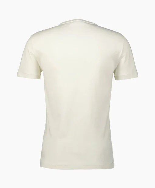 Heren Ralph Lauren T-Shirts*T-Shirt Korte Mouw Short Sleeve Zand