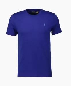 Heren Ralph Lauren T-Shirts*T-Shirt Korte Mouw Short Sleeve Blauw