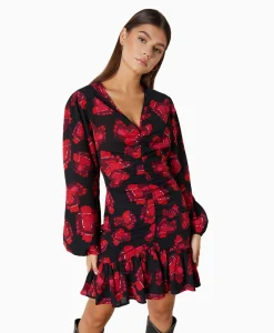 Dames Refined Department Bruiloftskleding*Mini Jurk Sisi Rood