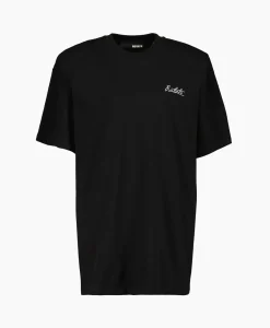 Dames Rotate T-Shirts & Tops*T-Shirt Korte Mouw Oversized Logo Zwart