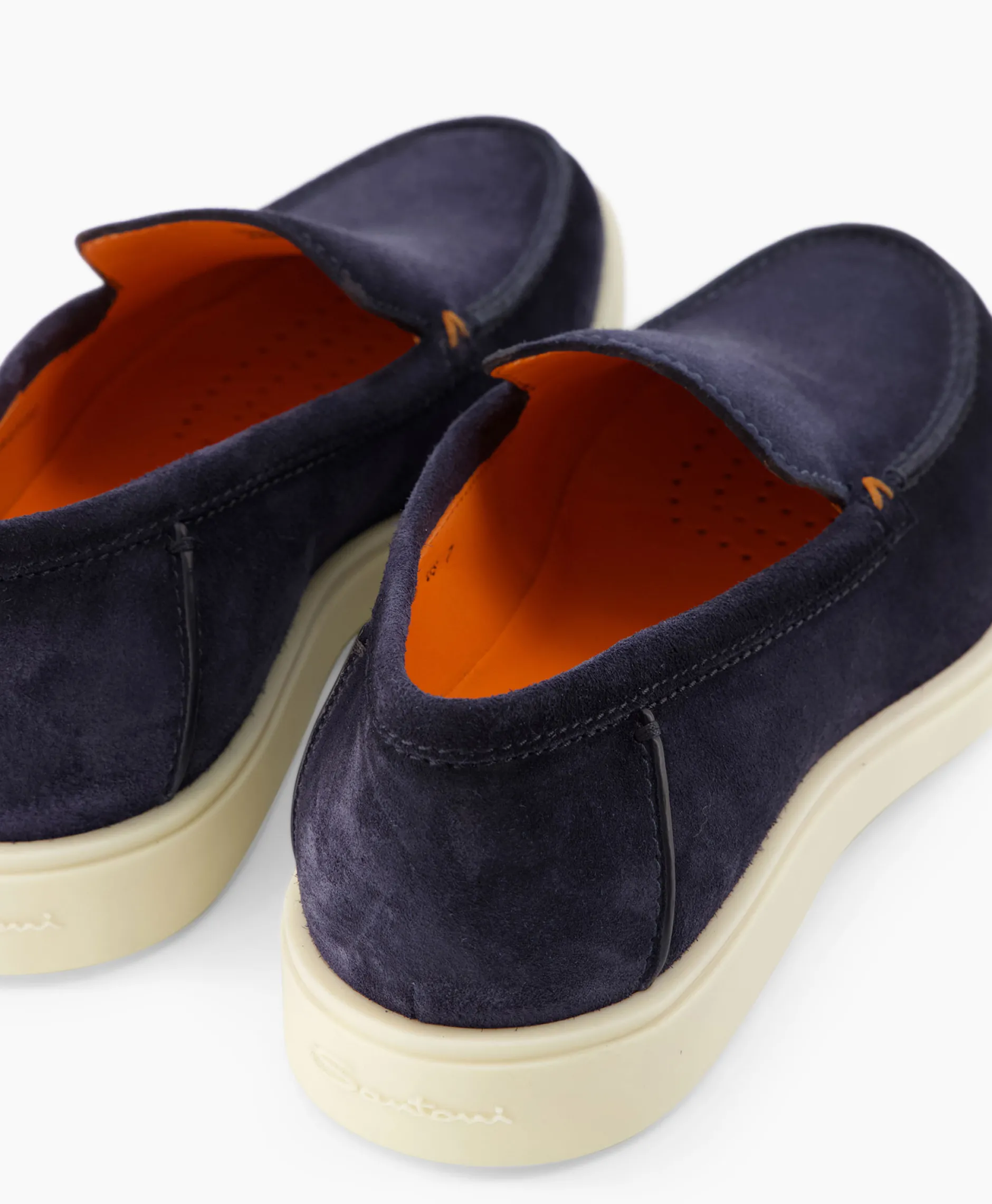 Heren Santoni Instappers*Loafer Botanist-A-Gex Blauw