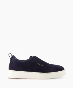 Heren Santoni Sneakers*Sneaker Victor-Seyu60 Blauw