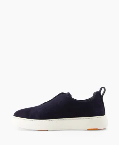 Heren Santoni Sneakers*Sneaker Victor-Seyu60 Blauw