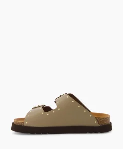 Dames Scholl Iconic Sandalen*Sandaal F306131062 Taupe