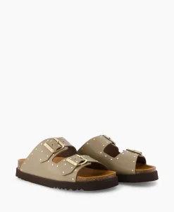 Dames Scholl Iconic Sandalen*Sandaal F306131062 Taupe