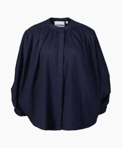 Dames Sea Me Happy Blouses*Blouse Balloon Donker Blauw