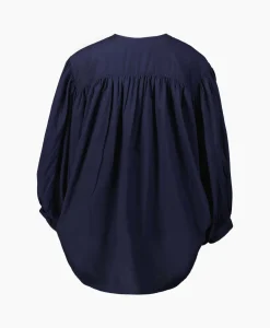 Dames Sea Me Happy Blouses*Blouse Balloon Donker Blauw