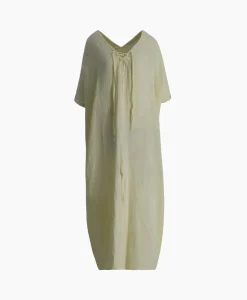 Dames Sea Me Happy Jurken*Maxi Jurk Monoi Bamboo Licht Geel