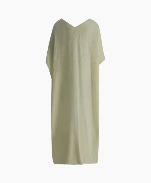 Dames Sea Me Happy Jurken*Maxi Jurk Monoi Bamboo Licht Geel