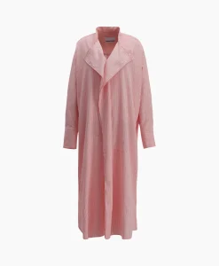 Dames Sea Me Happy Jurken*Maxi Jurk Penelope Woven Striped Rose