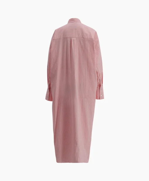 Dames Sea Me Happy Jurken*Maxi Jurk Penelope Woven Striped Rose