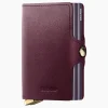Dames Secrid Portemonnees*Portemonnee Premium Twinwallet Dusk Rood