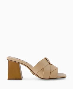 Dames Steve Madden Sandalen*Sandaal Met Hak Amsterdam Beige