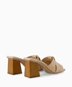 Dames Steve Madden Sandalen*Sandaal Met Hak Amsterdam Beige