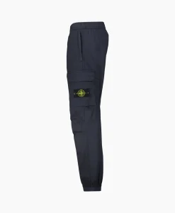 Heren Stone Island Broeken*Broek 31303 Donker Blauw