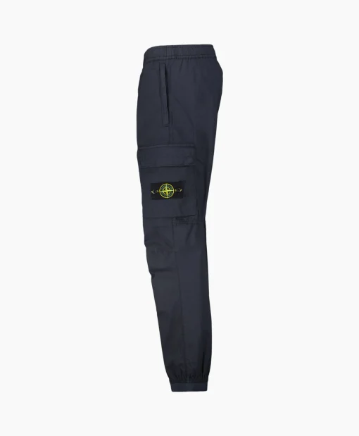 Heren Stone Island Broeken*Broek 31303 Donker Blauw