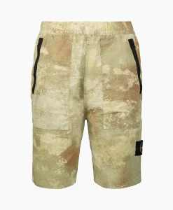 Heren Stone Island Broeken*Korte Broek L20E1 Groen