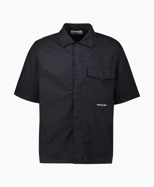 Heren Stone Island Jassen*Overshirt 11805 Donker Blauw