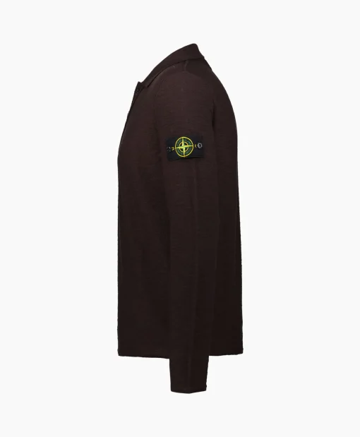 Heren Stone Island Polo's*Polo 535B9 Bordeaux