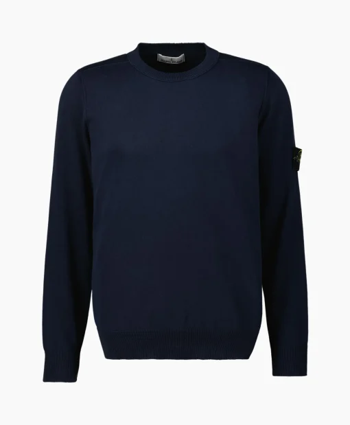 Heren Stone Island Truien*Pullover 540B2 Donker Blauw