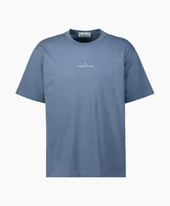 Heren Stone Island T-Shirts*T-Shirt 20457 Donker Blauw